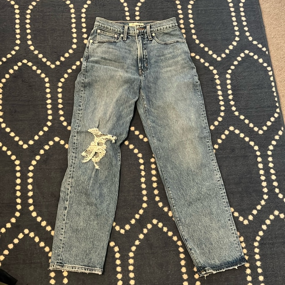 Madewell the perfect vintage straight Jeanne size 26 like new condition